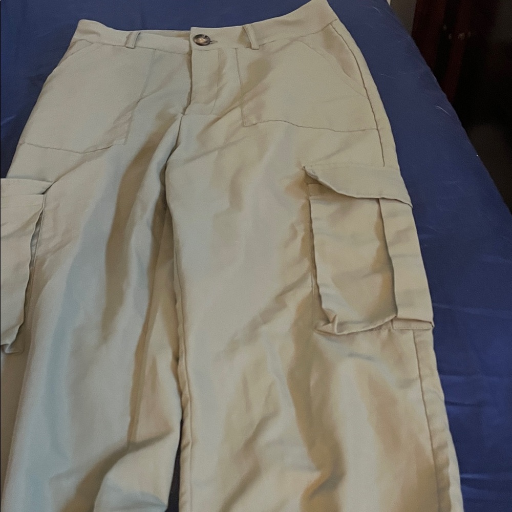 Men's Tan Cargo Pants